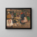 Markt - Jozef Teodor Mousson — gerahmtes Bild an der Wand