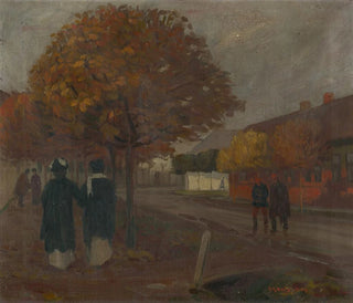 Sur le chemin - Jozef Teodor Mousson — Ansicht des Kunstwerks