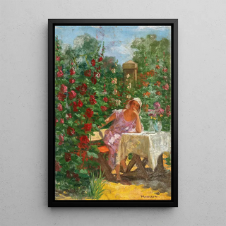 Jozef Teodor Mousson - Summer in the Garden.webp