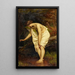 Idylle - Jozef Van Lerius — gerahmtes Bild an der Wand