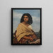 Moza la Gitane - Jozef Van Lerius — gerahmtes Bild an der Wand