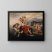 Le Viol de l'Europe - Jozef Van Lerius — gerahmtes Bild an der Wand