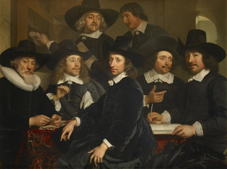 Les régents de l'Oudezijds Huiszittenhuis - Jürgen Ovens — Ansicht des Kunstwerks