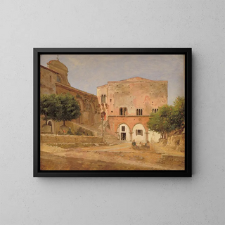 Jrgen Roed - The Market Place in Priverno.webp