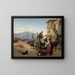 Römische Bauern auf dem Markt - Jørgen Sonne — gerahmtes Bild an der Wand