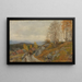 Vue de Modum - Jørgen Sørensen — gerahmtes Bild an der Wand