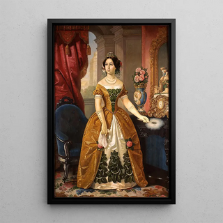 Juan Cordero - Portrait of Doa Dolores Tosta de Santa Anna.webp