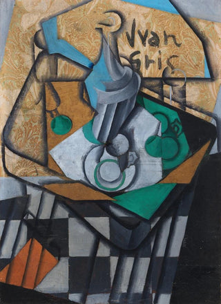 Juan Gris - Carafe Cups and Glasses.webp