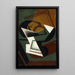 Kompotier - Juan Gris — gerahmtes Bild an der Wand