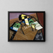 Fantômas - Juan Gris — gerahmtes Bild an der Wand