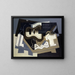 Gitarre und Klarinette - Juan Gris — gerahmtes Bild an der Wand