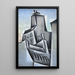 Häuser in Paris - Juan Gris — gerahmtes Bild an der Wand