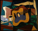 Stillleben mit Gitarre - Juan Gris — Ansicht des Kunstwerks