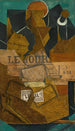 Tabak, Zeitschrift und Flasche Roséwein - Juan Gris — Ansicht des Kunstwerks