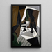 Der Erdbeer-Konservenglas - Juan Gris — gerahmtes Bild an der Wand