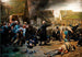Die Kämpfe in Bazeilles - Juan León Pallière — Ansicht des Kunstwerks