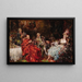 Tee mit seiner Exzellenz - Juan Pablo Salinas — gerahmtes Bild an der Wand