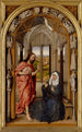 Christus erscheint seiner Mutter - Juan de Flandes — Ansicht des Kunstwerks