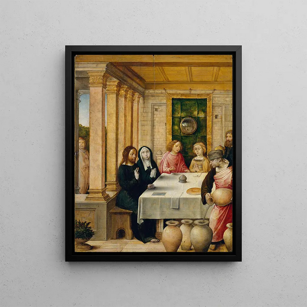 Juan de Flandes - The Marriage Feast at Cana.webp
