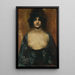 Junge Orientale - Juana Romani — gerahmtes Bild an der Wand