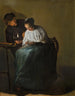 Ein Mann bietet einer jungen Frau Geld an - Judith Leyster — Ansicht des Kunstwerks