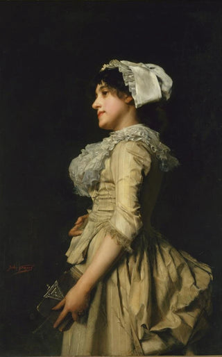 JulesAdolphe Goupil - The village girl.webp