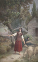 Jeanne d'Arc mit der Vision des Erzengels Michael - Jules-Eugène Lenepveu — Ansicht des Kunstwerks