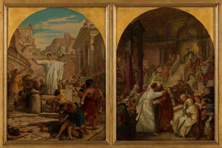 JulesEugne Lenepveu - Saint Augustin au concile de Carthage rconcilie les catholiques et les donatistes.webp