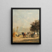 Jules der Heuwagen - Jules-Jacques Veyrassat — gerahmtes Bild an der Wand