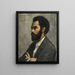 Portrait des Emailmalers Alfred Garnier - Jules Bastien-Lepage — gerahmtes Bild an der Wand