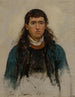Portrait eines Mannes Studie für ein Großer Sühne Breton - Jules Breton — Ansicht des Kunstwerks