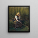 Sommer-Gemälde - Jules Breton — gerahmtes Bild an der Wand