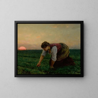 Jules Breton - Une Sarcleuse.webp