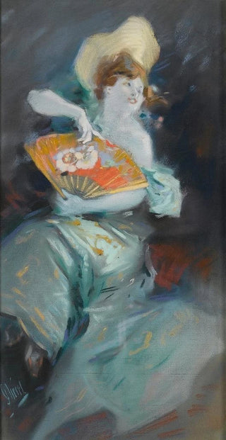 Jules Chret - Portrait of a Lady.webp