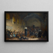 Kinderkrippe der Charité - Jules Degrave — gerahmtes Bild an der Wand