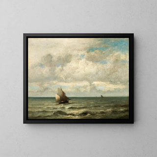 Jules Dupr - A Seascape.webp