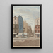 Eingang der Straße der Töchter-Göttinnen, heutige Alexandrienstraße, seit 1897, Blick von der Straße Saint-Denis, 2. Bezirk - Jules Gaildrau — gerahmtes Bild an der Wand