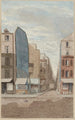 Eingang der Straße der Töchter-Göttinnen, heutige Alexandrienstraße, seit 1897, Blick von der Straße Saint-Denis, 2. Bezirk - Jules Gaildrau — Ansicht des Kunstwerks