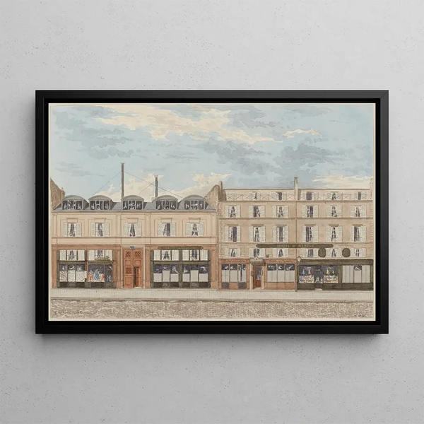 Jules Gaildrau - Numros 12 et 14 de la rue Racine 6me arrondissement.webp