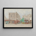 Rue Beaubourg n°31-35 3. Arrondissement - Jules Gaildrau — gerahmtes Bild an der Wand