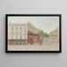 Rue Vaneau Nr. 63 und 65, 7. Arrondissement - Jules Gaildrau — gerahmtes Bild an der Wand