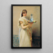 Servante - Jules Joseph Lefebvre — gerahmtes Bild an der Wand