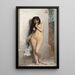 Die Grille - Jules Joseph Lefebvre — gerahmtes Bild an der Wand