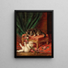 Katzenjunges rosa - Jules Le Roy — gerahmtes Bild an der Wand