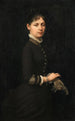 Portrait einer Dame - Jules Marie Sevestre — Ansicht des Kunstwerks
