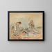 Frauen in einem Salon - Jules Pascin — gerahmtes Bild an der Wand