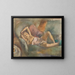 Die schlafende Mädchen - Jules Pascin — gerahmtes Bild an der Wand
