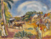 Landschaft mit Figuren und Kutsche - Jules Pascin — Ansicht des Kunstwerks