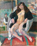 Der Maler und sein Modell - Jules Pascin — Ansicht des Kunstwerks
