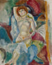 Jetzt den erhobenen Arm - Jules Pascin — Ansicht des Kunstwerks